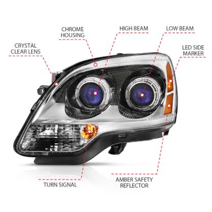 Picture of ANZO USA Headlight Assembly - 111476