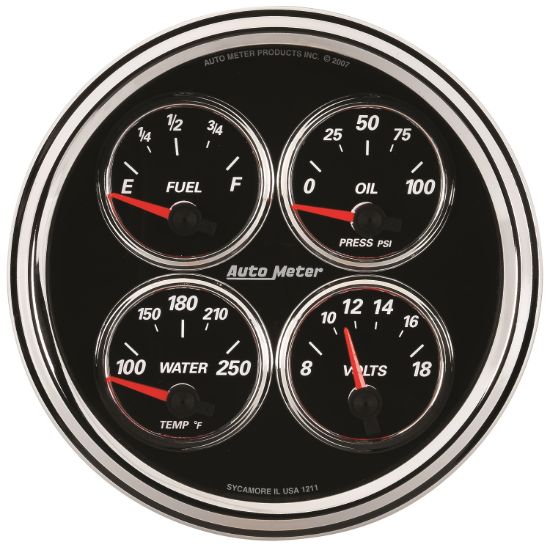 Picture of AutoMeter Electronic Multi-Purpose Gauge - 1211