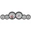 Picture of AutoMeter Gauge Set - 19501