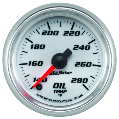 Picture of AutoMeter Engine Oil Temperature Gauge - 19740