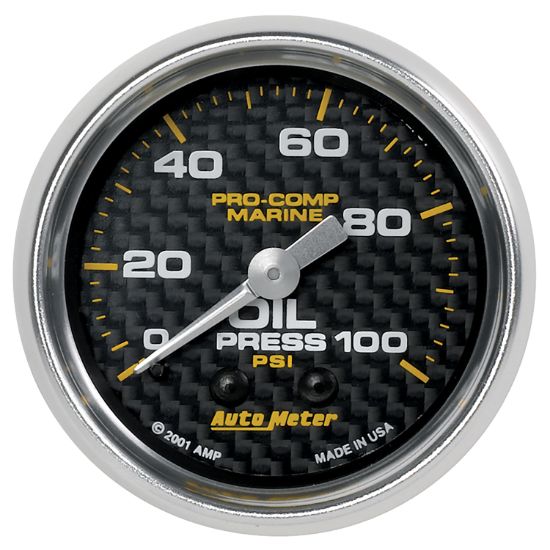 Picture of AutoMeter Engine Oil Pressure Gauge - 200790-40