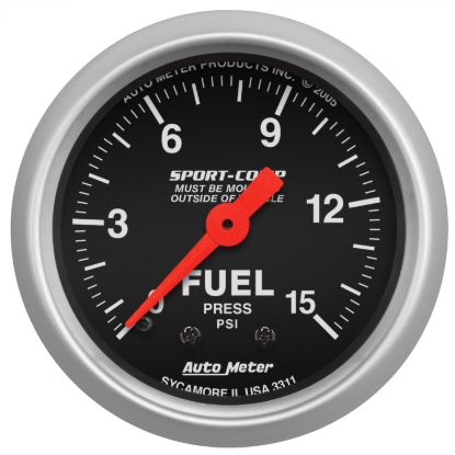 Picture of AutoMeter Fuel Pressure Gauge - 3311