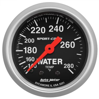 Picture of AutoMeter Engine Coolant Temperature Gauge - 3331