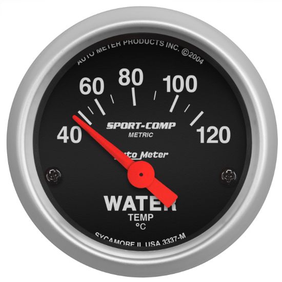 Picture of AutoMeter Engine Coolant Temperature Gauge - 3337-M