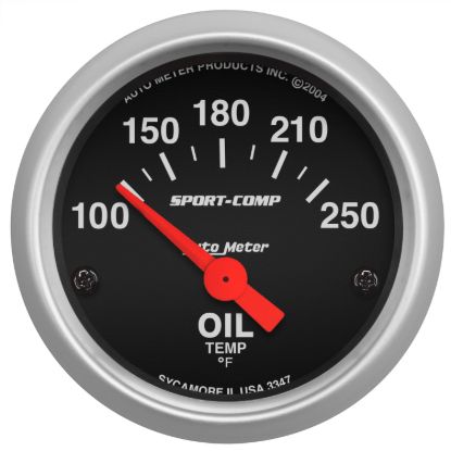 Picture of AutoMeter Engine Oil Temperature Gauge - 3347
