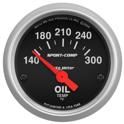 Picture of AutoMeter Engine Oil Temperature Gauge - 3348