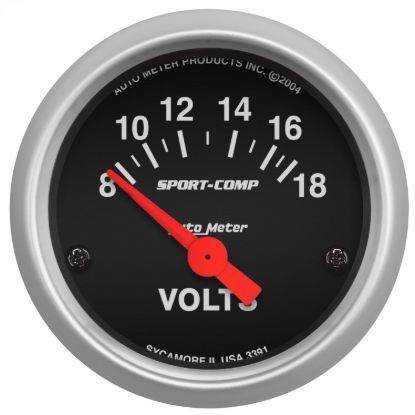Picture of AutoMeter Voltmeter Gauge - 3391