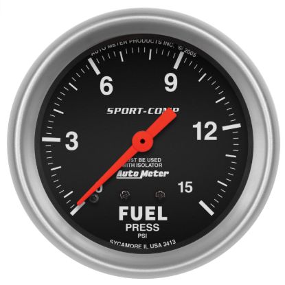 Picture of AutoMeter Fuel Pressure Gauge - 3413