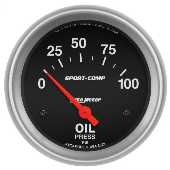 Picture of AutoMeter Engine Oil Pressure Gauge - 3522