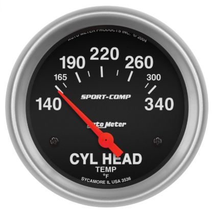 Picture of AutoMeter Engine Cylinder Head Temperature Gauge - 3536