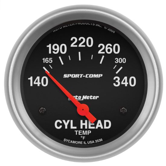 Picture of AutoMeter Engine Cylinder Head Temperature Gauge - 3536