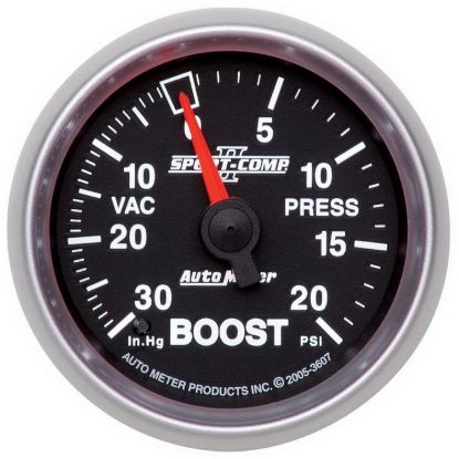 Picture of AutoMeter Boost Gauge - 3607