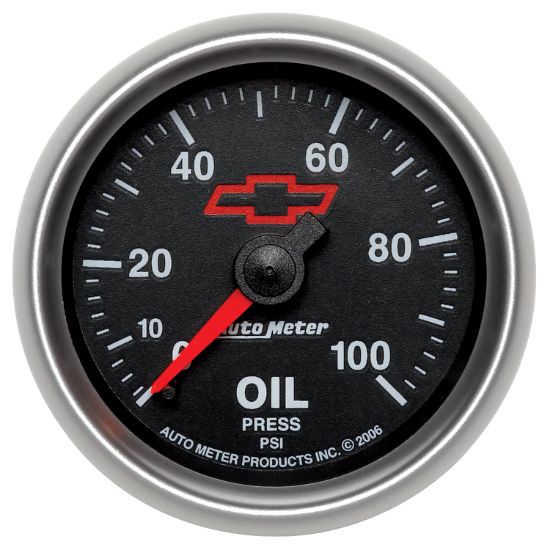 Picture of AutoMeter Engine Oil Pressure Gauge - 3621-00406