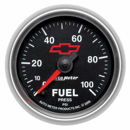 Picture of AutoMeter Fuel Pressure Gauge - 3663-00406