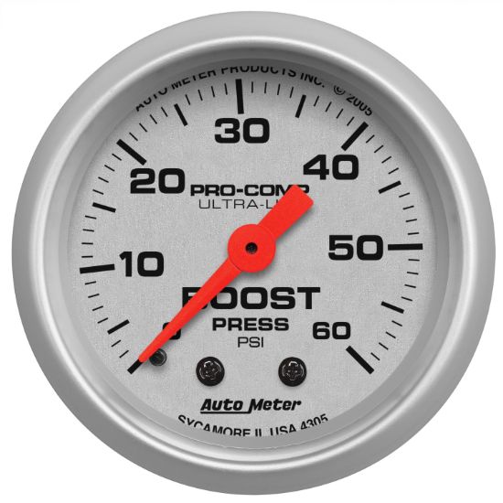 Picture of AutoMeter Boost Gauge - 4305