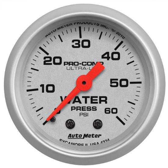 Picture of AutoMeter Water Pressure Gauge - 4324
