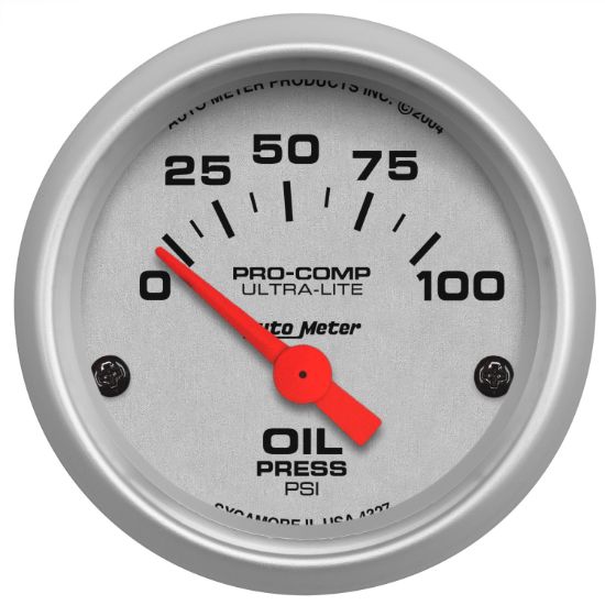 Picture of AutoMeter Engine Oil Pressure Gauge - 4327