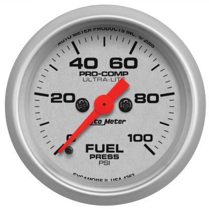 Picture of AutoMeter Fuel Pressure Gauge - 4363