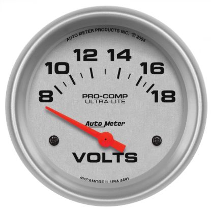 Picture of AutoMeter Voltmeter Gauge - 4491