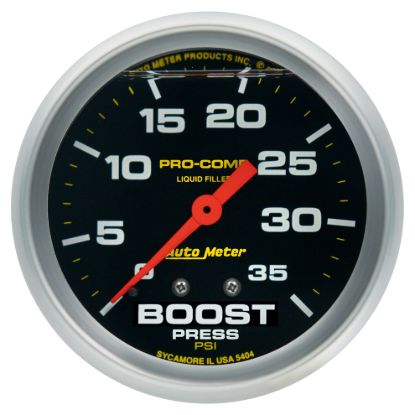 Picture of AutoMeter Boost Gauge - 5404