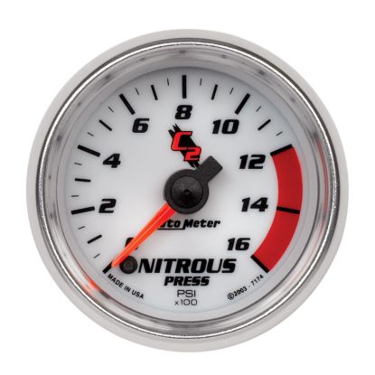 Picture of AutoMeter Nitrous Oxide Pressure Gauge - 7174