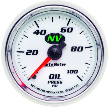 Picture of AutoMeter Engine Oil Pressure Gauge - 7321