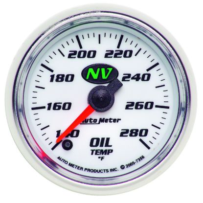 Picture of AutoMeter Engine Oil Temperature Gauge - 7356