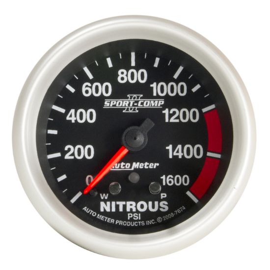 Picture of AutoMeter Nitrous Oxide Pressure Gauge - 7674
