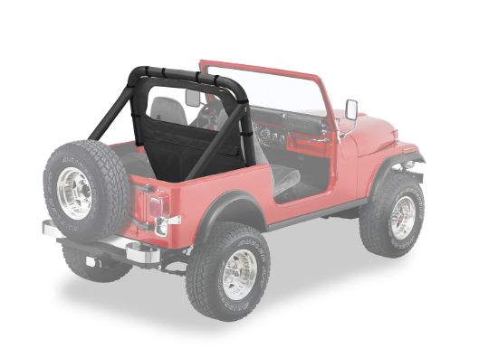 Picture of Bestop Soft Top Wind Screen - 80028-01