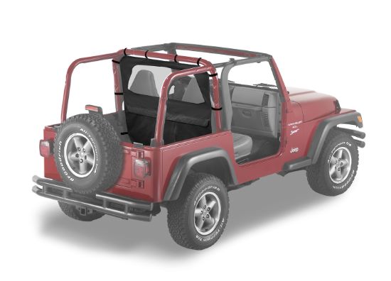 Picture of Bestop Soft Top Wind Screen - 80030-15