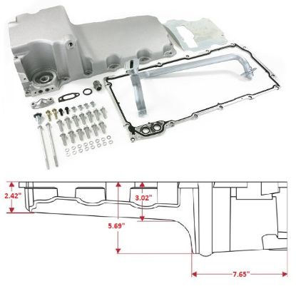 Picture of BluePrint Engines Engine Oil Pan - BPP81074