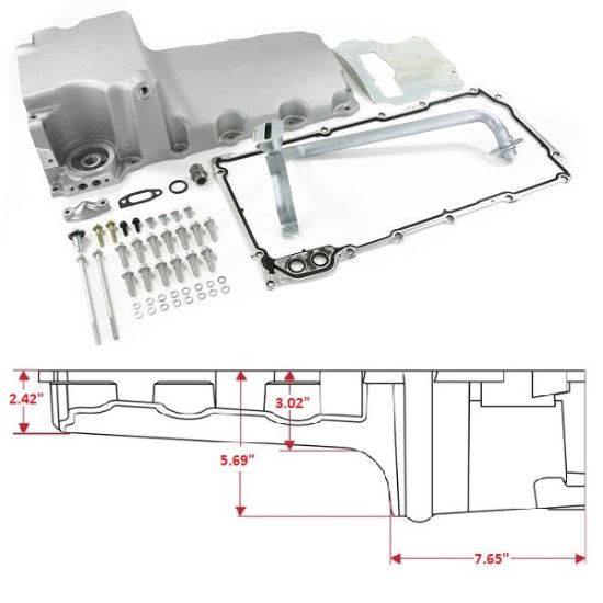 Picture of BluePrint Engines Engine Oil Pan - BPP81074