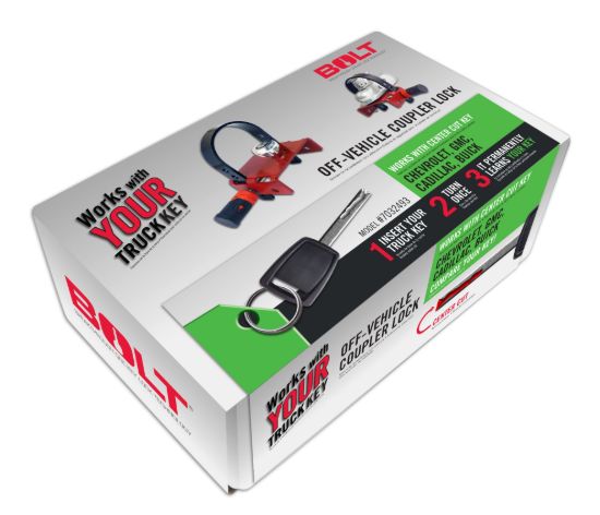 Picture of BOLT Trailer Hitch Coupler Lock - 7032493