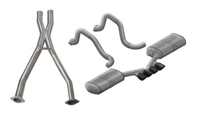 Picture of Corsa Performance Exhaust System Kit - 14139CBBLK