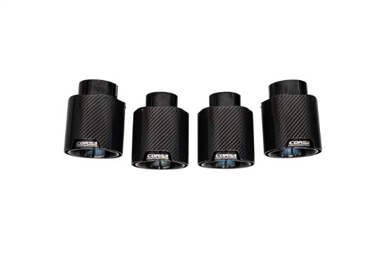 Picture of Corsa Performance Exhaust Tail Pipe Tip - 21109CFBLK