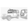 Picture of Crown Automotive Jeep Replacement Vehicle Weatherstrip Kit - YJWSK