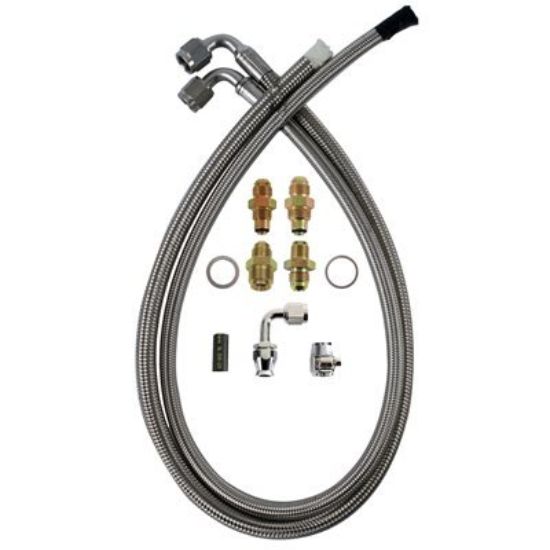 Picture of Detroit Speed - Archived Power Steering Hose Kit - 091301DS