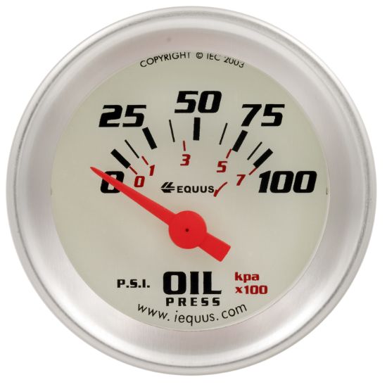 Picture of Equus Engine Oil Pressure Gauge - E8164