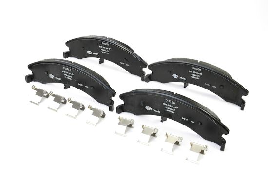 Picture of HELLA Brakes Disc Brake Pad Set - 355046071