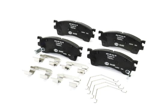 Picture of HELLA Brakes Disc Brake Pad Set - 355046381