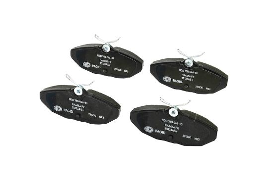 Picture of HELLA Brakes Disc Brake Pad Set - 355046531