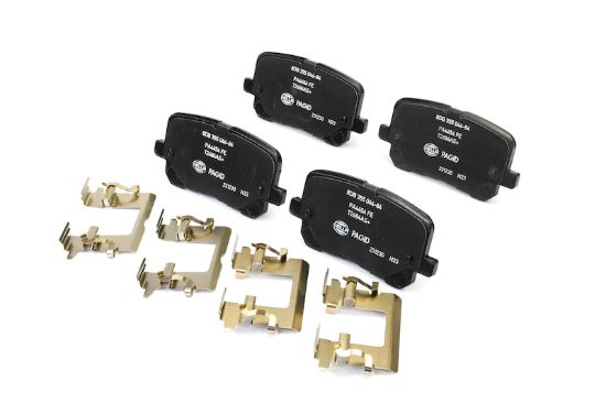 Picture of HELLA Brakes Disc Brake Pad Set - 355046841