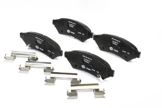 Picture of HELLA Brakes Disc Brake Pad Set - 355046951