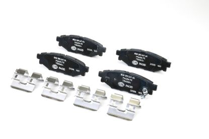 Picture of HELLA Brakes Disc Brake Pad Set - 355047041