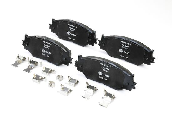 Picture of HELLA Brakes Disc Brake Pad Set - 355047151