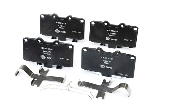 Picture of HELLA Brakes Disc Brake Pad Set - 355047171