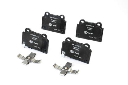 Picture of HELLA Brakes Disc Brake Pad Set - 355047261