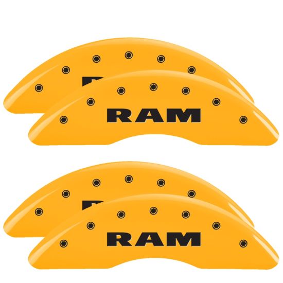 Picture of MGP Caliper Covers Disc Brake Caliper Cover - 55007SRAMYL