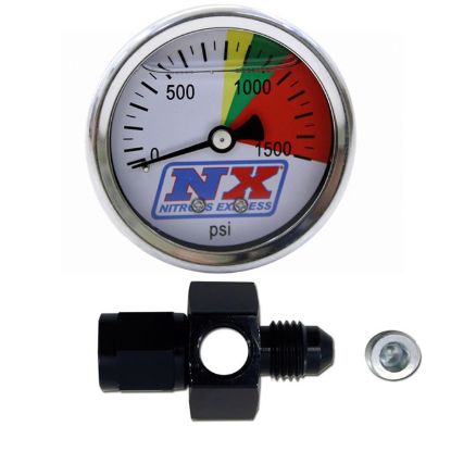 Picture of Nitrous Express Nitrous Oxide Pressure Gauge - 15510