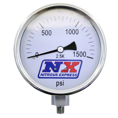 Picture of Nitrous Express Nitrous Oxide Pressure Gauge - 15540